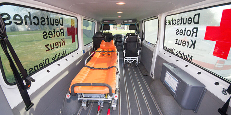 Fahrzeug unserer Krankenfahrten
