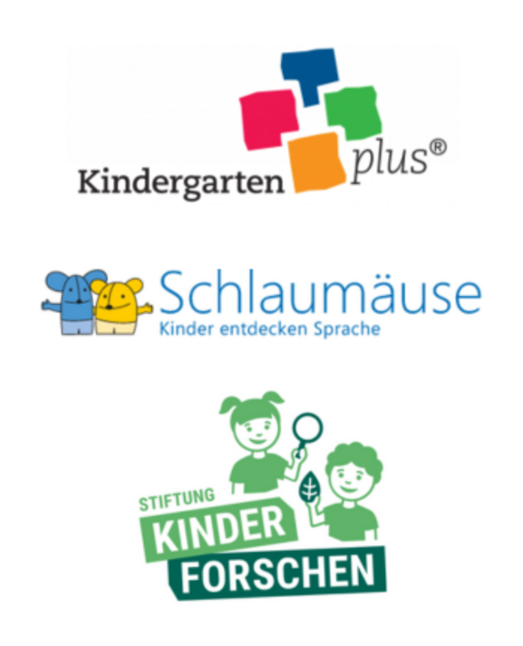 Kindergarten plus, Schlaumäuse und Kinder Forschen