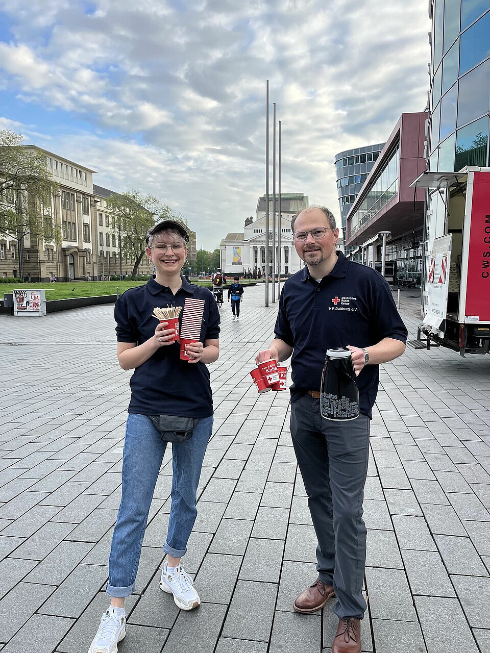 Mitarbeiter*innen DRK Duisburg