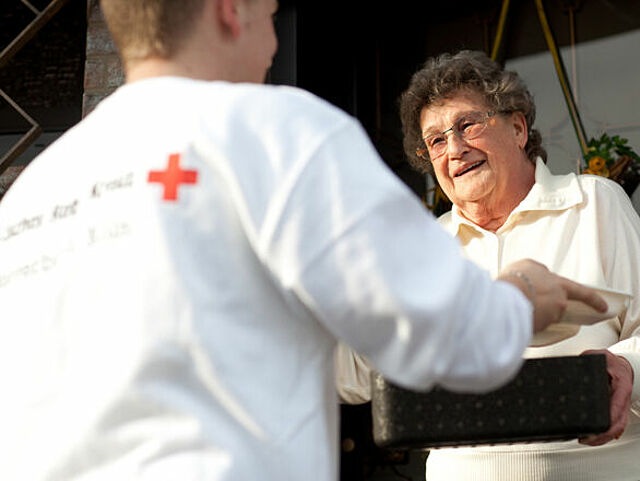 Menüservice des DRK. 