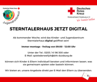 Sterntalerhaus digital geöffnet